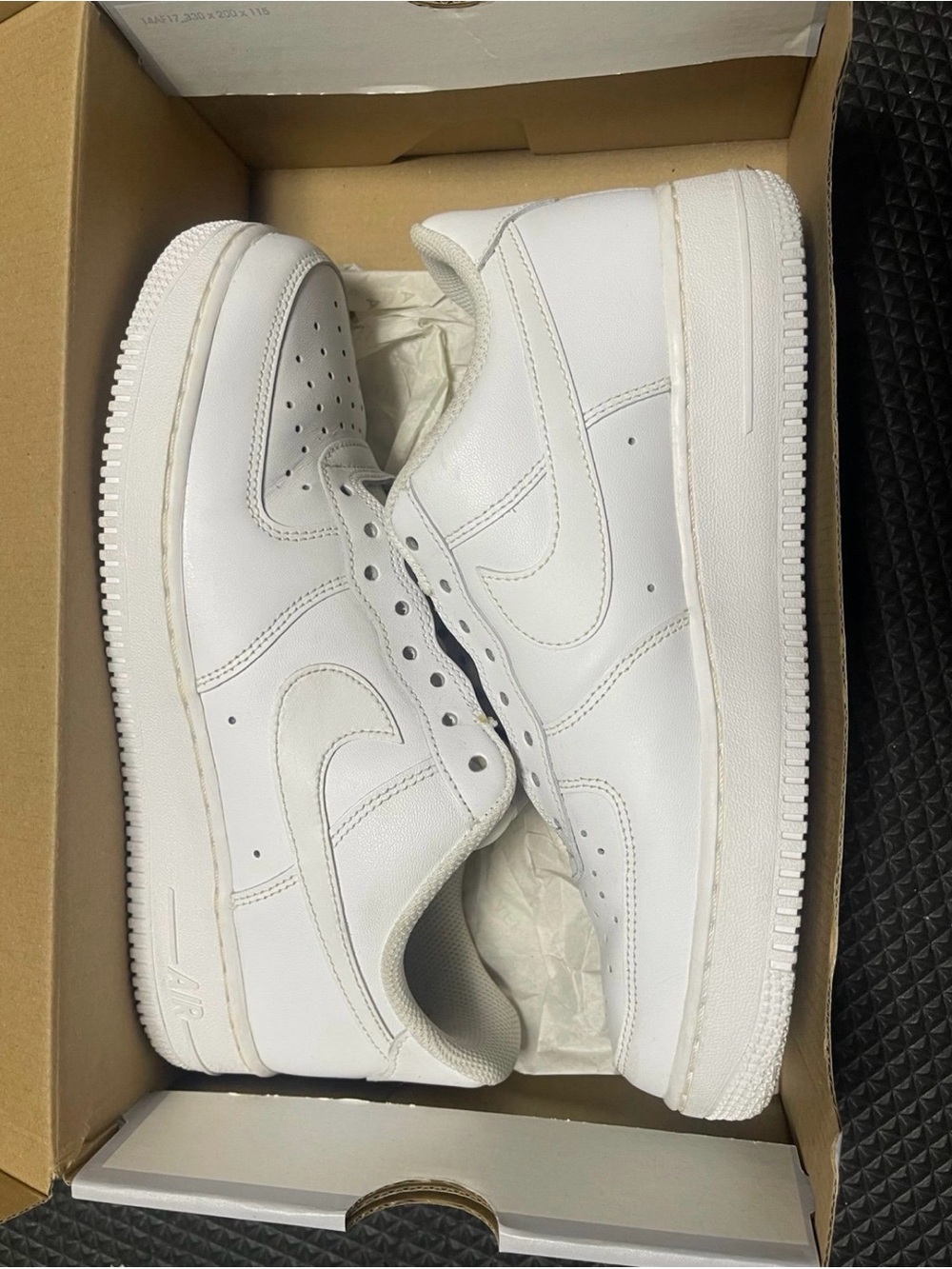 Women’s Air Force 1 ‘07 White Leather Low-Top Sneakers
